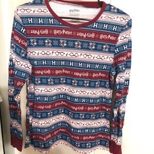 Harry Potter pajamas set. Worn once. Size XXL.